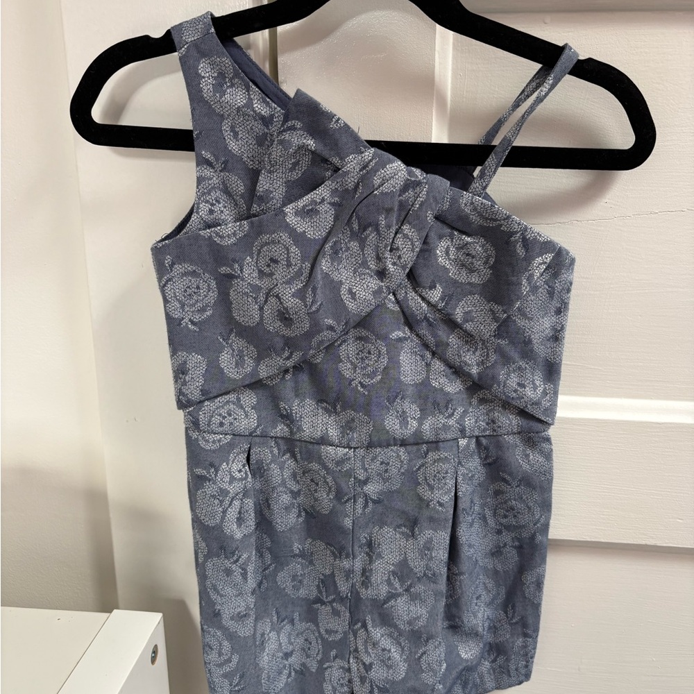 Janie and Jack Blue Floral Mini Dress